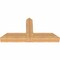 Ekena Millwork Portland Timber Gable Bracket, Western Red Cedar, 48"W x 24"H x 5 1/2"D x 5 1/2"F, 12/12 Pitch GBW048X24X0606POR00SWR - alternate 3